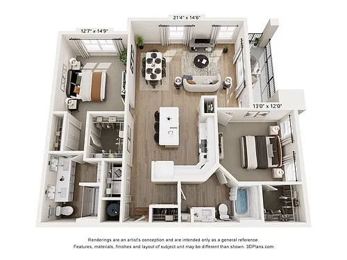 Floor plan B3