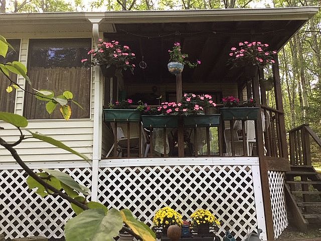 View from the front yard