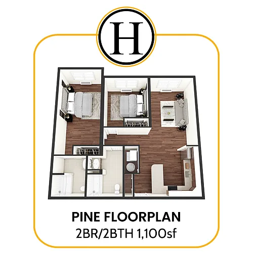 Floor plan Pine