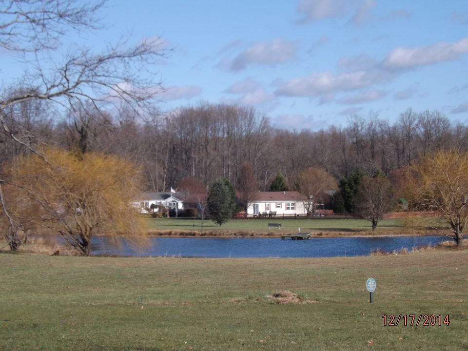 POND VIEW IN REAR