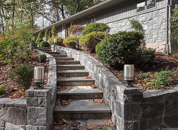 Masonry stonework create an exceptional entrance!