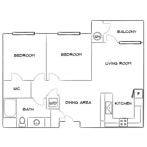 Floor plan Design 2A10 Premier