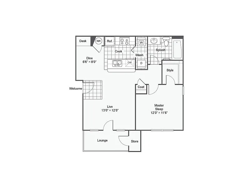 Floor plan Highlands