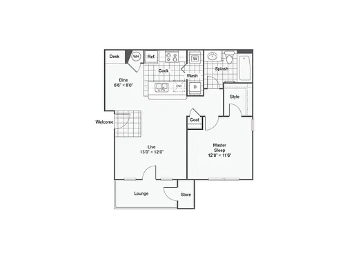 Floor plan Highlands