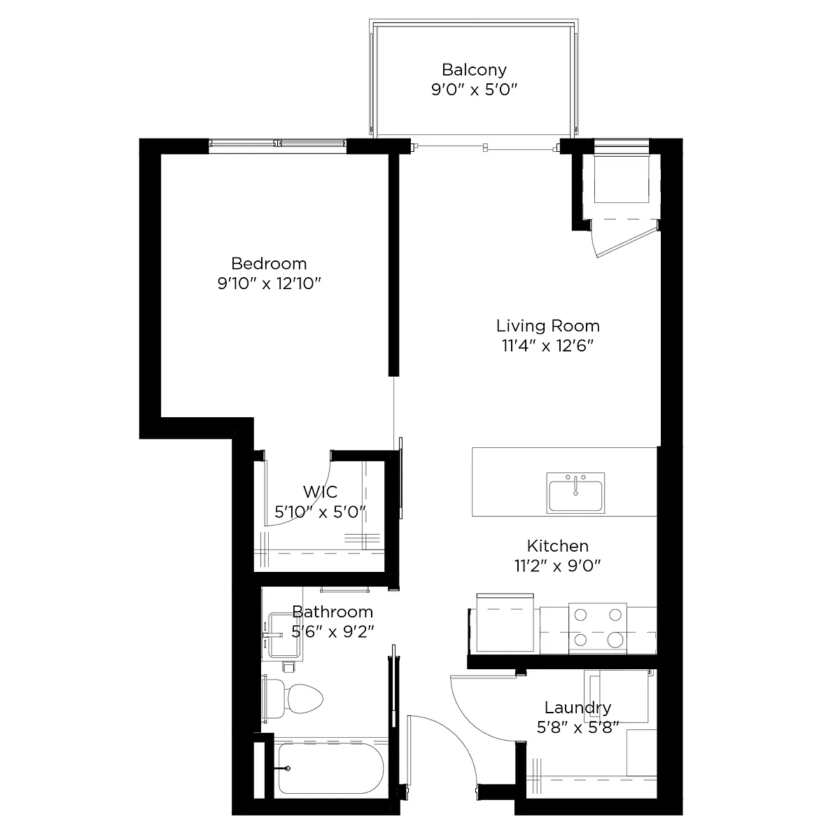 Floor plan B2