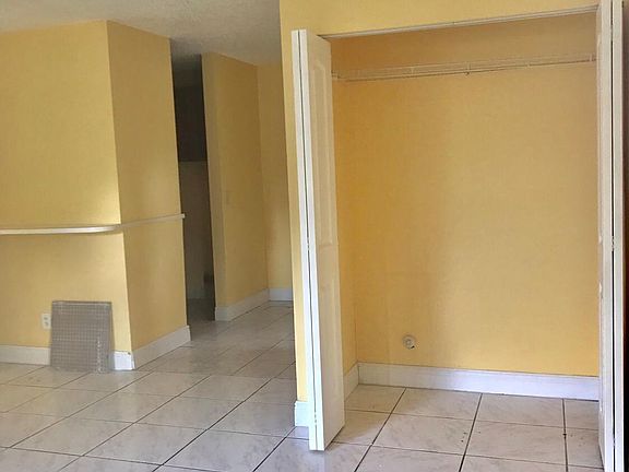 View of Closet, doorway to the left is the kitchenette.