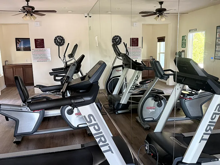 Community gym room