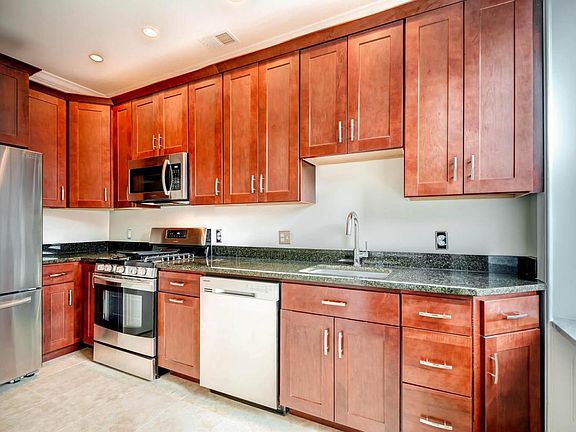 Kitchen with granite countertop