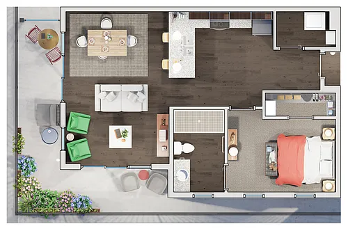 Floor plan A15