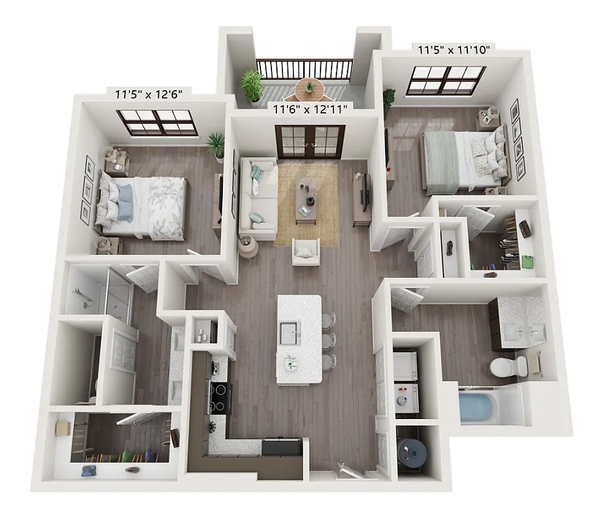 Floor plan B2B