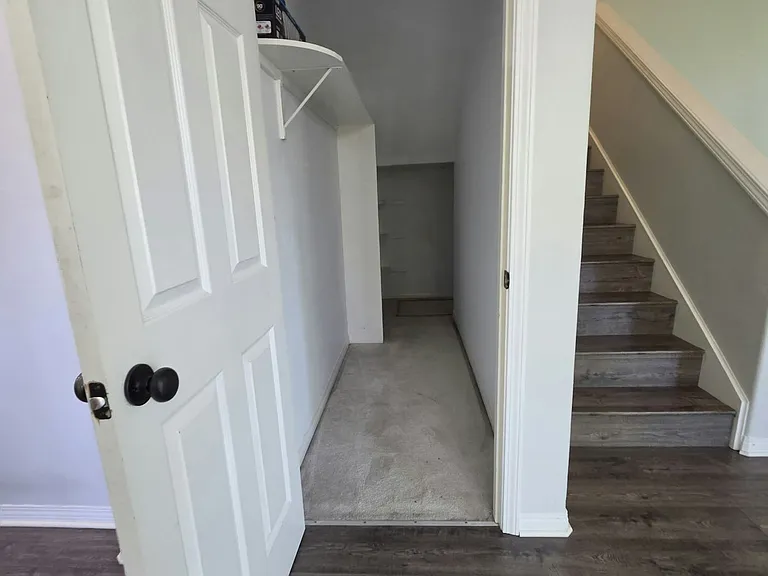 Under stairs storage