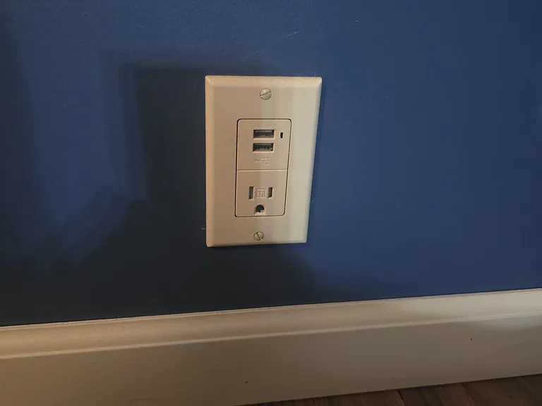 USB built in the living room
