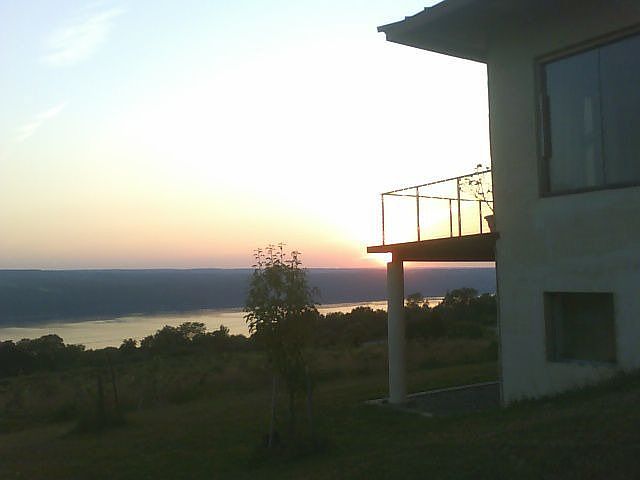 Sunset over Seneca Lake