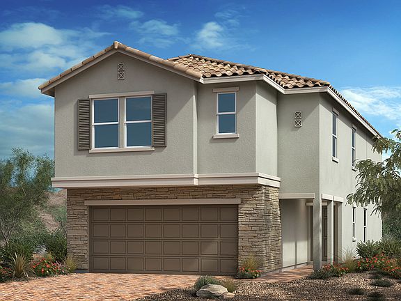 Exterior B with optional stone