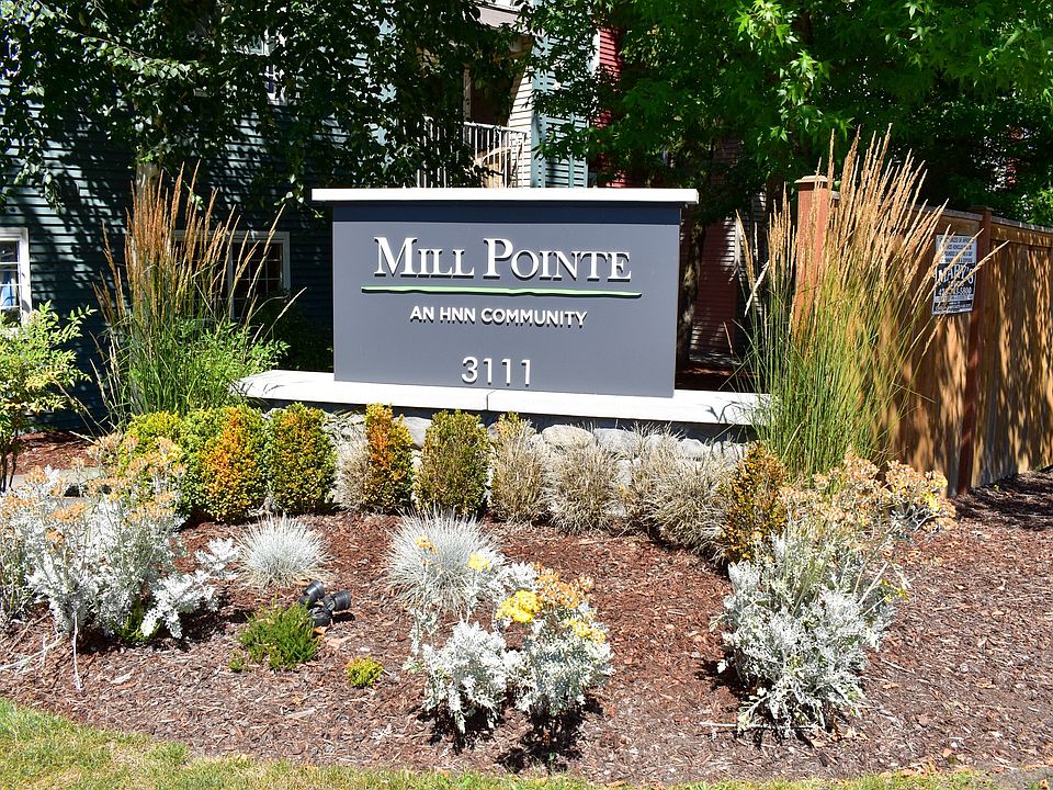Mill Pointe Monument Sign at the entrance