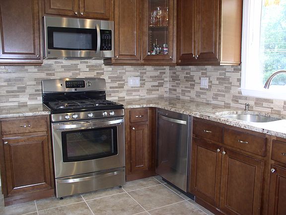 Gas Stove with Microwave! 