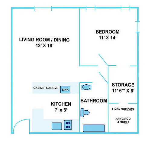 Floor plan Classic Large