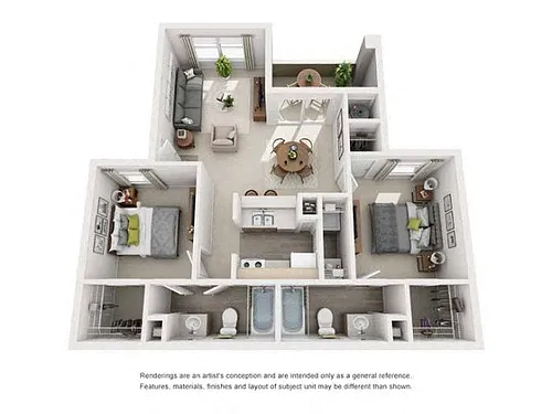 Floor plan The Magnolia