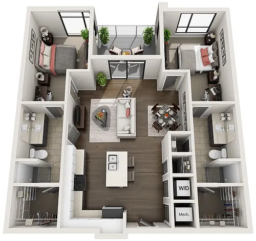 Floor plan B1