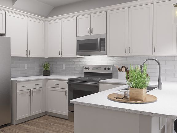 Kitchen - virtual rendering. Features are subject to change.