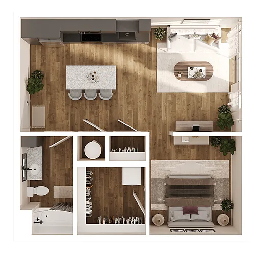 Floor plan Radius