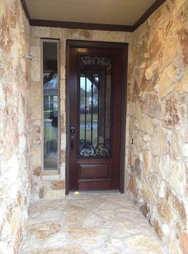 Wrought Iron Front Door