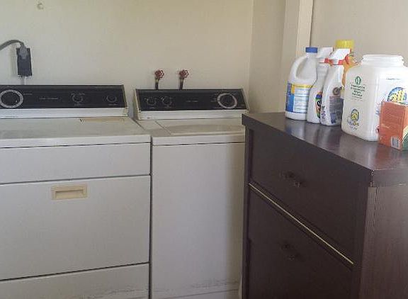 Main floor laundry room