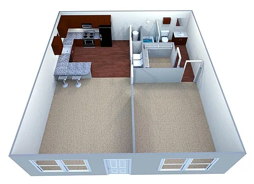 Floor plan Custom Deluxe III