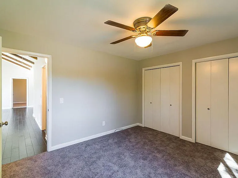 3rd bdrm with two closets