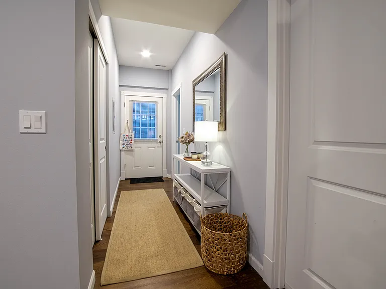 Entry foyer with extra storage