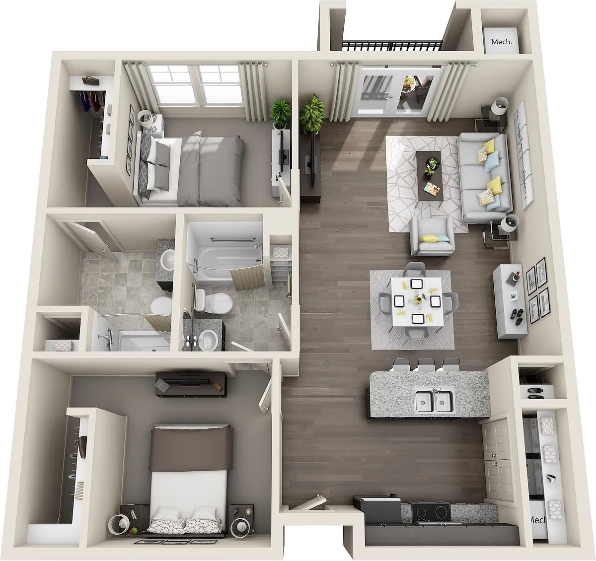 Floor plan B2B