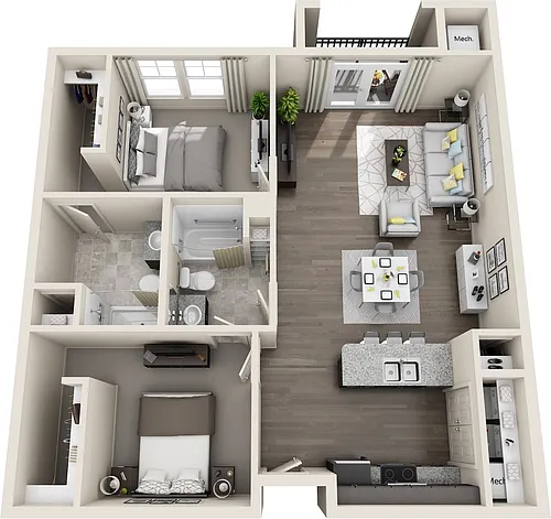 Floor plan B2B