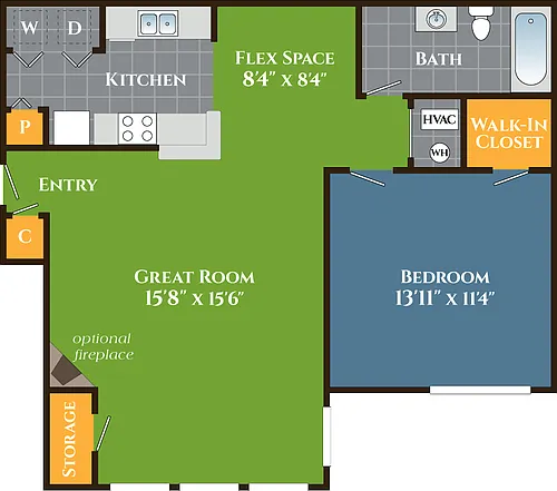 Floor plan Carlsbad