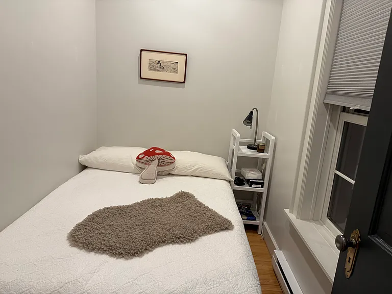 2nd BR is small with built in cubicles, could be an office