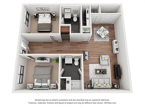 Floor plan The Knox