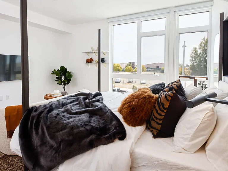 Bedroom with Hard Surface Flooring