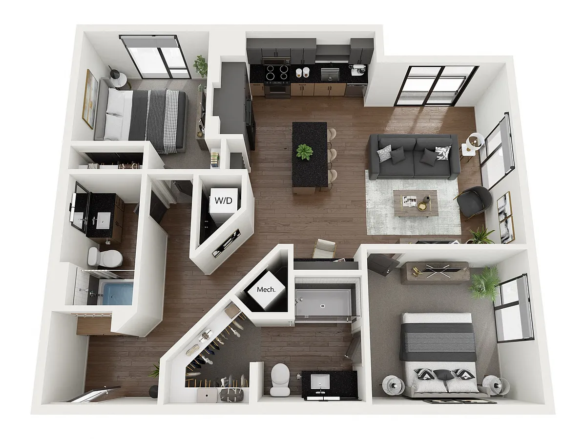 Floor plan B2