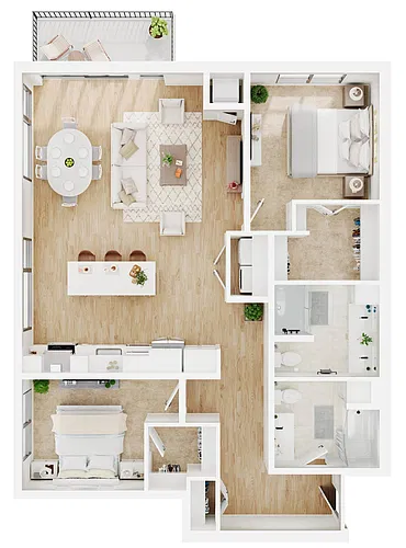 Floor plan C4