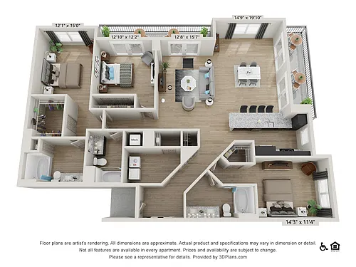 Floor plan C1