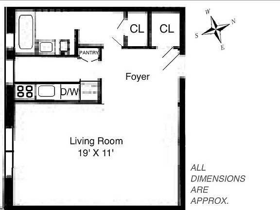 2nd image of 212 W 22nd St APT 3L