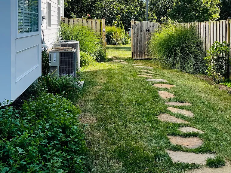 Path towards your suite.