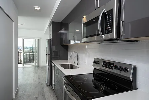 Floor plan One Bedroom Urban w/Deck