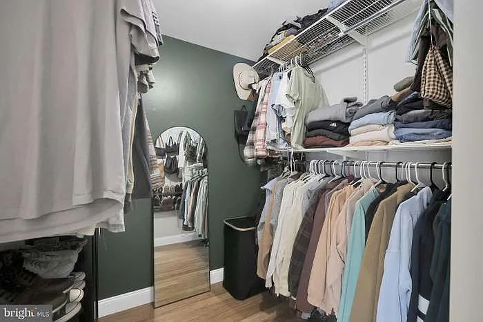 Master bedroom closet
