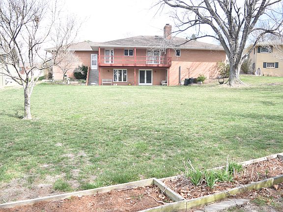 Rear view of property