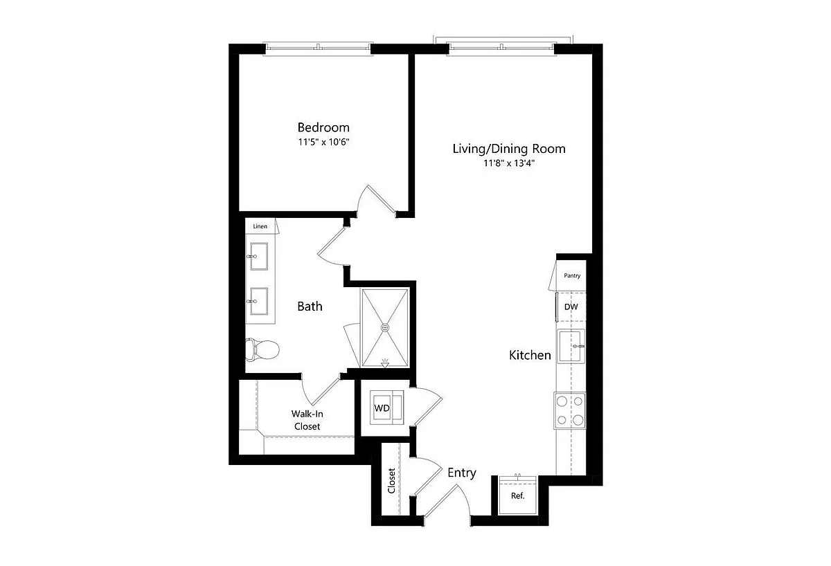 Floor plan 1L2