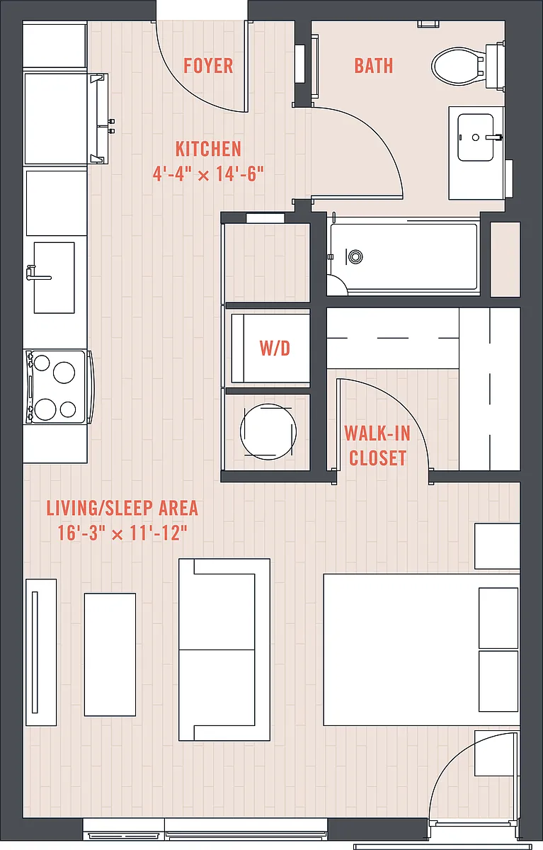 Floor plan S1A