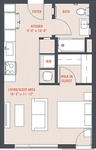 Floor plan S1A