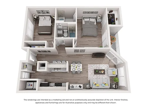 Floor plan Model B1