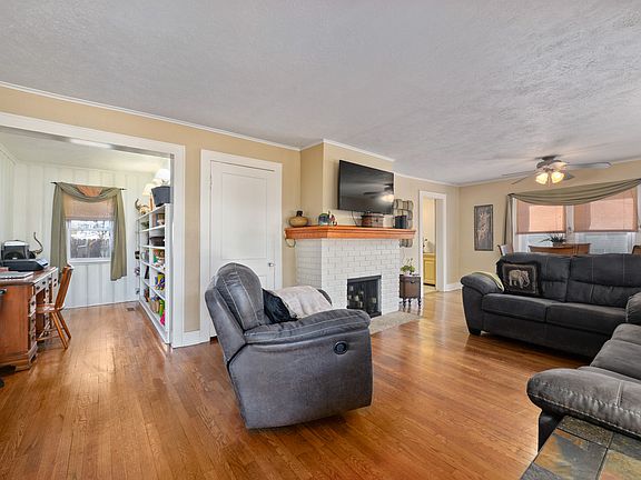 Refinished hardwood floors
