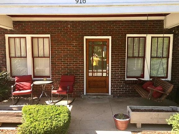 Inviting front porch